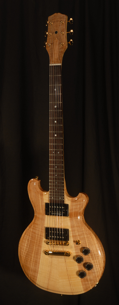 front view of michael mccarten's DC13T thinline double cutaway electric guitar model